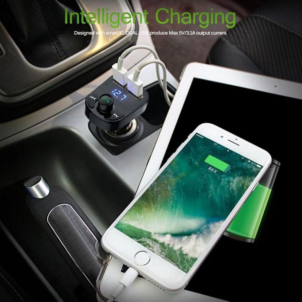 X8 – Multifunctional Car MP3 Player | Car Wireless FM Transmitter - Flyingcart.pk