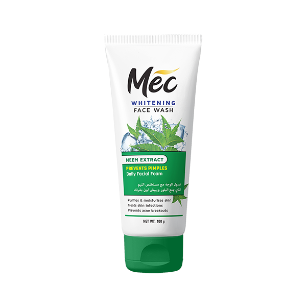 Mec Whitening Neem Extract Face wash 100gm FlyingCart.pk