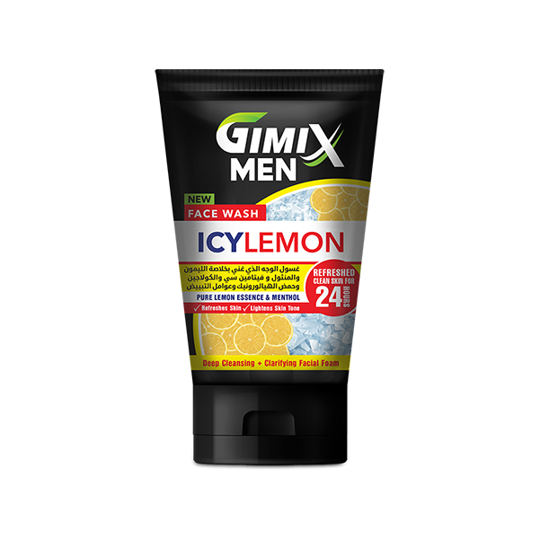 Gimix Men Icy Lemon Face Wash 100ml –