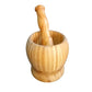 01 Set Wooden Pestle and Mortar - Flyingcart.pk