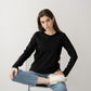 Black Full Sleeve T-Shirt for Women- FlyingCart.pk