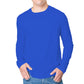 Full Sleeves Royal Blue T-Shirt For Men - FlyingCart.pk