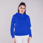 Women Pullover Hoodie Royal Blue- FlyingCart.pk