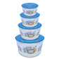 Plastic Storage Container 4 in 1 Set - FlyingCart.pk