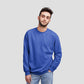 Sweat Shirt Royal Blue For Men- FlyingCart.pk