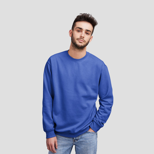 Sweat Shirt Royal Blue For Men- FlyingCart.pk