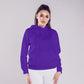 Women Pullover Hoodie Royal Purple- FlyingCart.pk