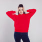 Women Pullover Hoodie Red- FlyingCart.pk