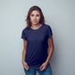 Dark Blue T-Shirt For Women- FlyingCart.pk