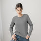 Grey Full Sleeve T-Shirt for Women- FlyingCart.pk