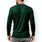 Full Sleeves Dark Green T-Shirt For Men- FlyingCart.pk