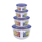 Plastic Storage Container 4 in 1 Set - FlyingCart.pk