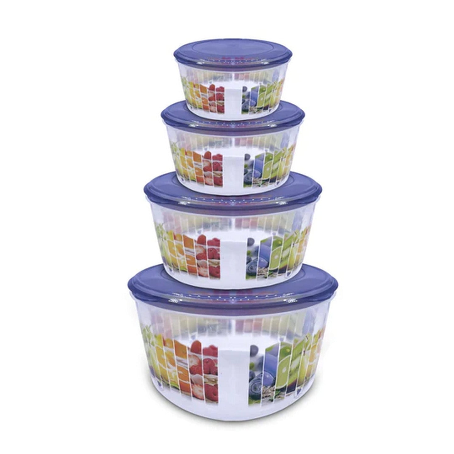 Plastic Storage Container 4 in 1 Set - FlyingCart.pk