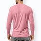 Full Sleeves Light Pink T-Shirt For Men- FlyingCart.pk