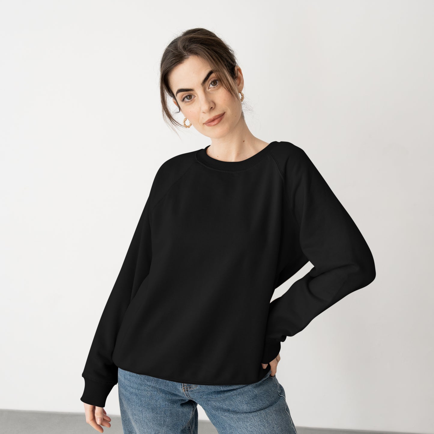 Sweat Shirt Black For Women - FlyingCart.pk