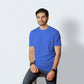 Half Sleeves Royal Blue T-shirt For Men - FlyingCart.pk