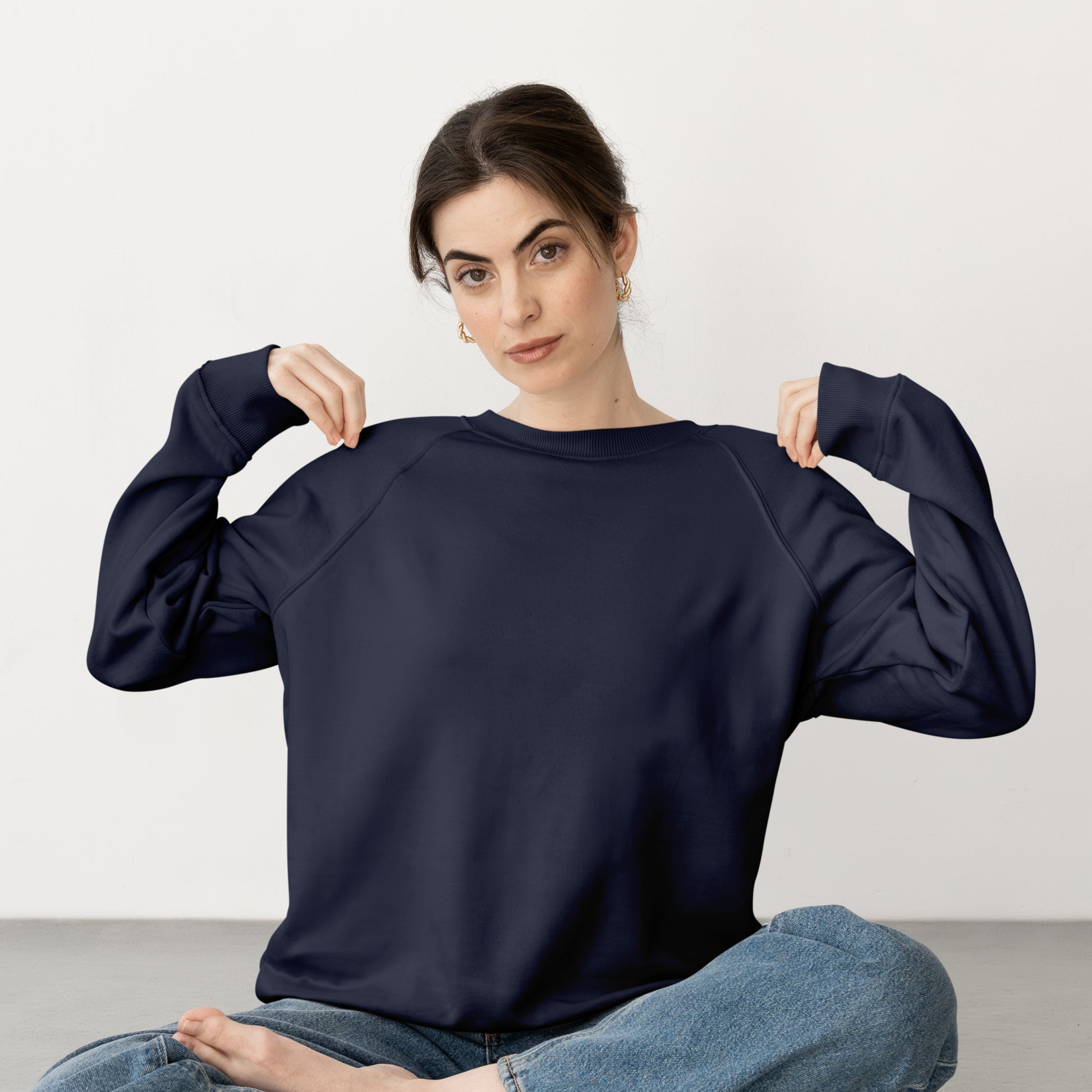 Sweat Shirt Charcoal Grey For Women - FlyingCart.pk