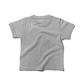 Silver Grey Kids Half Sleeves Unisex T-Shirt- FlyingCart.pk