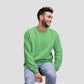 Sweat Shirt Light Green For Men- FlyingCart.pk