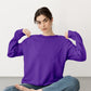 Sweat Shirt Royal Purple For Women- FlyingCart.pk