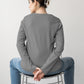 Grey Full Sleeve T-Shirt for Women- FlyingCart.pk