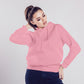 Women Pullover Hoodie Light Pink - FlyingCart.pk