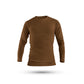 Full Sleeves Dark Brown T-Shirt For Men- FlyingCart.pk