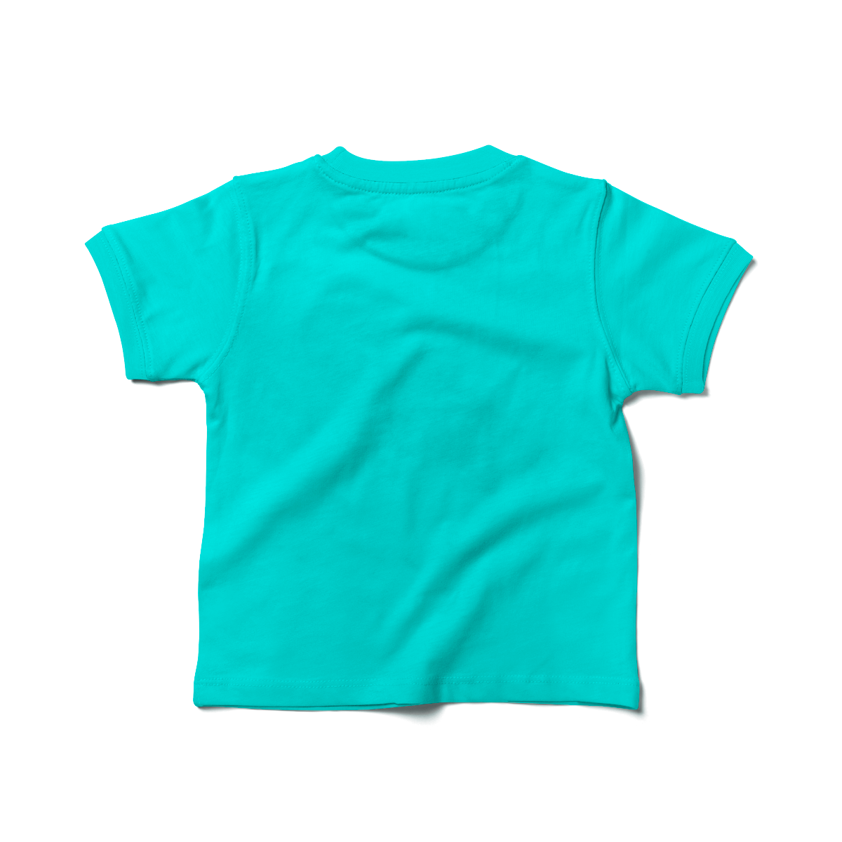 Sea Green Kids Half Sleeves T-Shirt- FlyingCart.pk