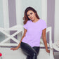 Light Purple T-Shirt For Women - FlyingCart.pk