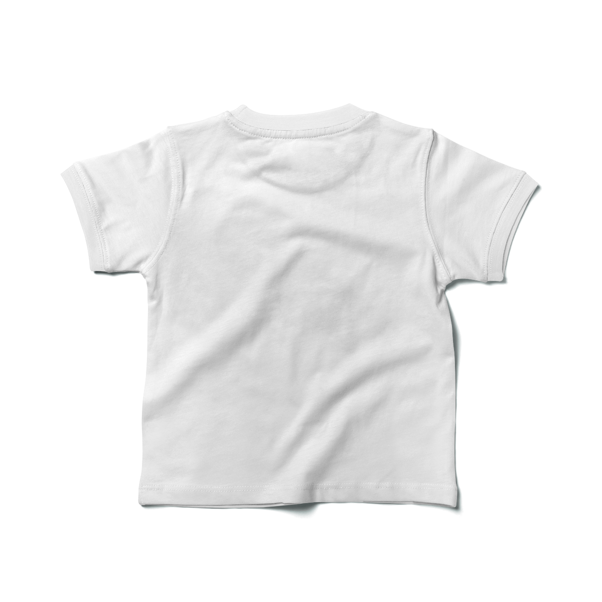 White Kids Half Sleeves Unisex T-Shirt- FlyingCart.pk