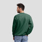 Sweat Shirt Dark Green For Men- FlyingCart.pk