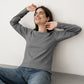 Grey Full Sleeve T-Shirt for Women- FlyingCart.pk