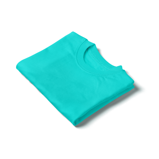 Sea Green Kids Half Sleeves T-Shirt- FlyingCart.pk