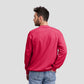 Sweat Shirt Red For Men- FlyingCart.pk