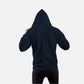 Zipper Hoodie Navy blue- FlyingCart.pk