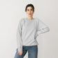 Sweat Shirt Silver Grey For Women- FlyingCart.pk