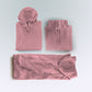 Women Pullover Hoodie Light Pink - FlyingCart.pk