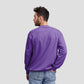 Sweat Shirt Royal Purple For Men- FlyingCart.pk