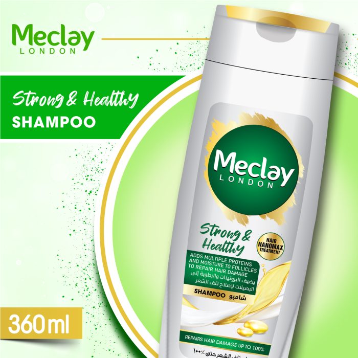 Meclay London Strong & Healthy Shampoo - FlyingCart.pk