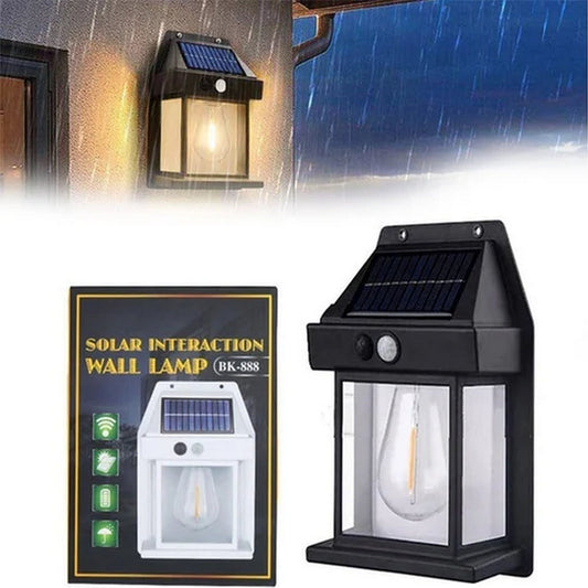 Portable Solar Interaction Wall Lamp - FlyingCart.pk