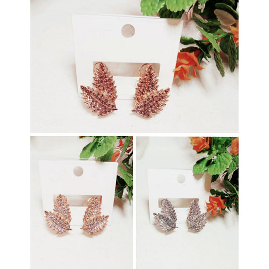 Leaf Earrings - FlyingCart.pk