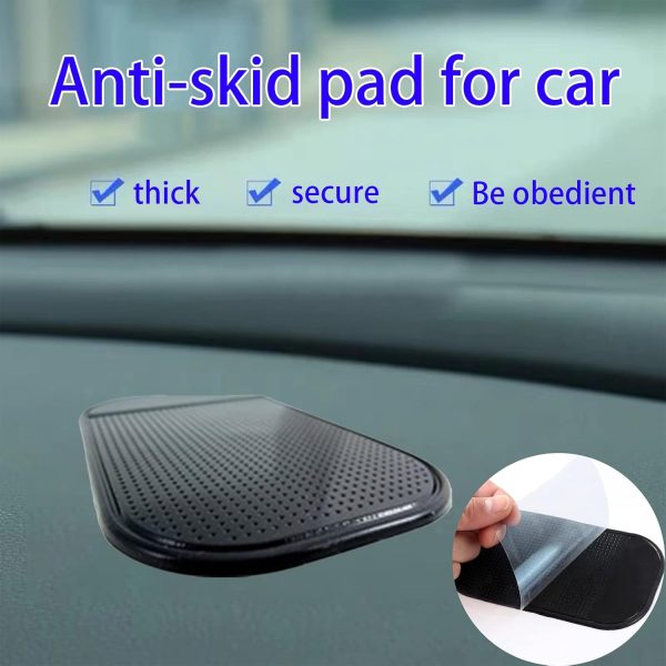 1 Pc Car Dashboard Sticky Pad – Anti-Slip, Reusable, Multipurpose - Flyingcart.pk