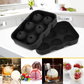 6-Grid Round Ice Cube Maker – Silicone Ice Tray - Flyingcart.pk