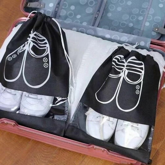 Shoes Storage Bag Portable Space Saving Foldable Shoe Organizer - FlyingCart.pk