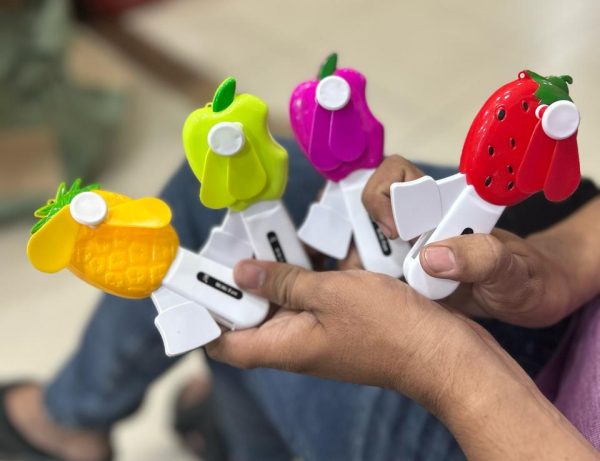 1 Piece Baby Fan Toy – Safe, Colorful & Fun for Little Ones - Flyingcart.pk