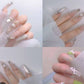 Artificial Nails for Women with Sticking Dots – Stylish, Easy-to-Apply, and Reusable (Random Designs - Flyingcart.pk
