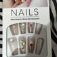 Artificial Nails for Women with Sticking Dots – Stylish, Easy-to-Apply, and Reusable (Random Designs - Flyingcart.pk
