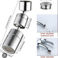 1080° Rotatable Faucet Aerator – Splash Filter & Water-Saving Tap Nozzle