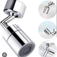1080° Rotatable Faucet Aerator – Splash Filter & Water-Saving Tap Nozzle