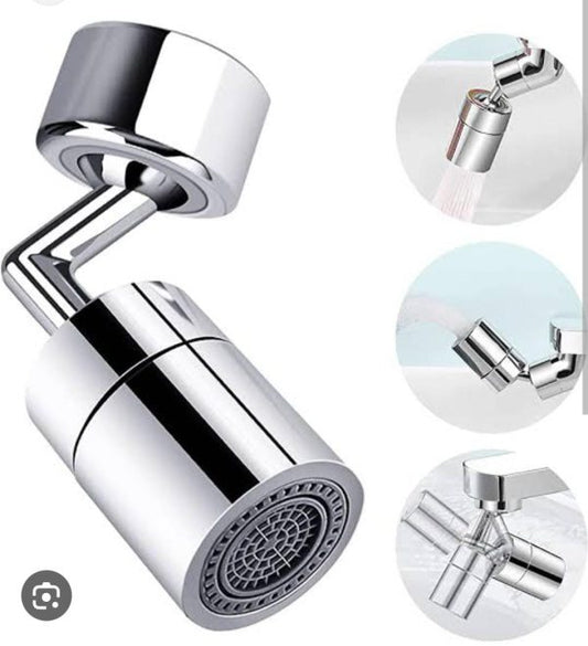 1080° Rotatable Faucet Aerator – Splash Filter & Water-Saving Tap Nozzle